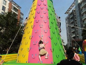 杭州充氣攀巖 兒童手搖船出租助陣商業(yè)活動