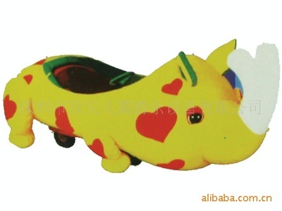 北京廣場新寵 充氣電瓶氣模玩具車，開啟游樂新體驗